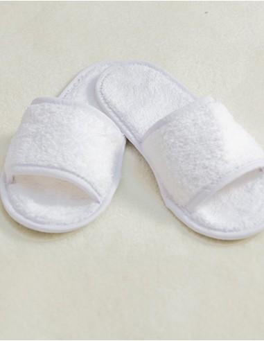 TOW-TC064-Classic Terry Slippers - Open Toe